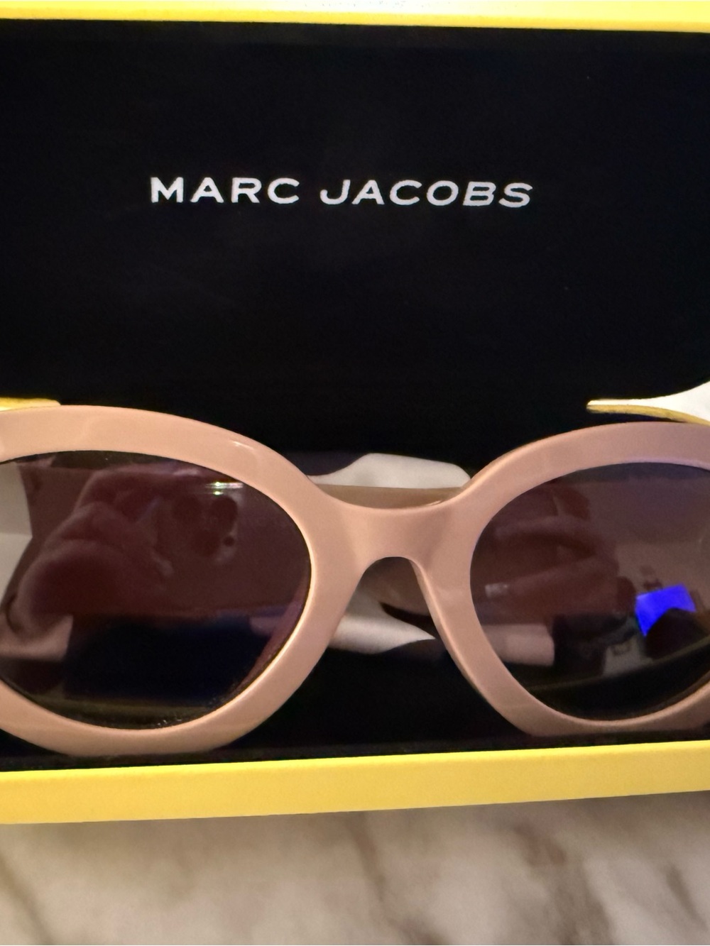 New Marc Jacobs Women's Oval Sunglasses